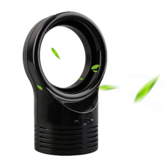 Sleek electric bladeless cooling fan on a modern desk"

"Compact bladeless desktop fan with smooth airflow"

"Quiet bladeless fan ideal for office or home use"

"Minimalist cooling fan with futuristic design
Electric bladeless fan providing cool air on a summer day
Portable desktop fan with touch control features